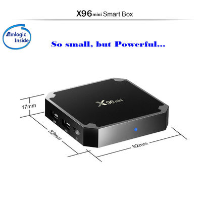 OTT アンドロイド TV ボックス X96mini アンドロイド 7.1 クアッドコア RAM 1GB+8GB アンドロイド TV ボックス 頭いい TV ボックス WiFi 4K 3D メディアプレーヤー