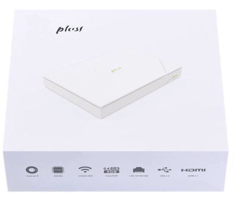 ARM Cortex A55 OTT アンドロイド TV ボックス メディア プレーヤー ボックス アムロジック S905x4 クアッド コア