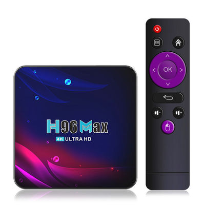 OTT H96 MAX And​​roid ボックス ロックチップ RK3318 DDR4 8GB 64GB