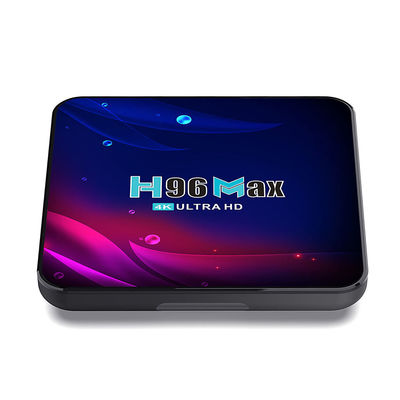 カスタム Rk3318 H96 セット トップ ボックス最大 4k アンドロイド 10.0 クアッド コア H96max