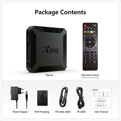 X96Q スマート すべての勝者 OTT アンドロイド TV ボックス H313 クアッド コア 2GB 16GB 音声制御