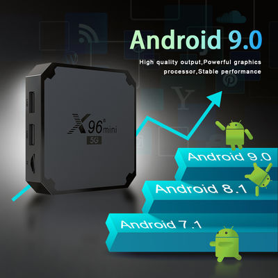 アンドロイド 5G スマート IP OTT セットアップ ボックス  X96 ミニ S905W4 プレーヤー