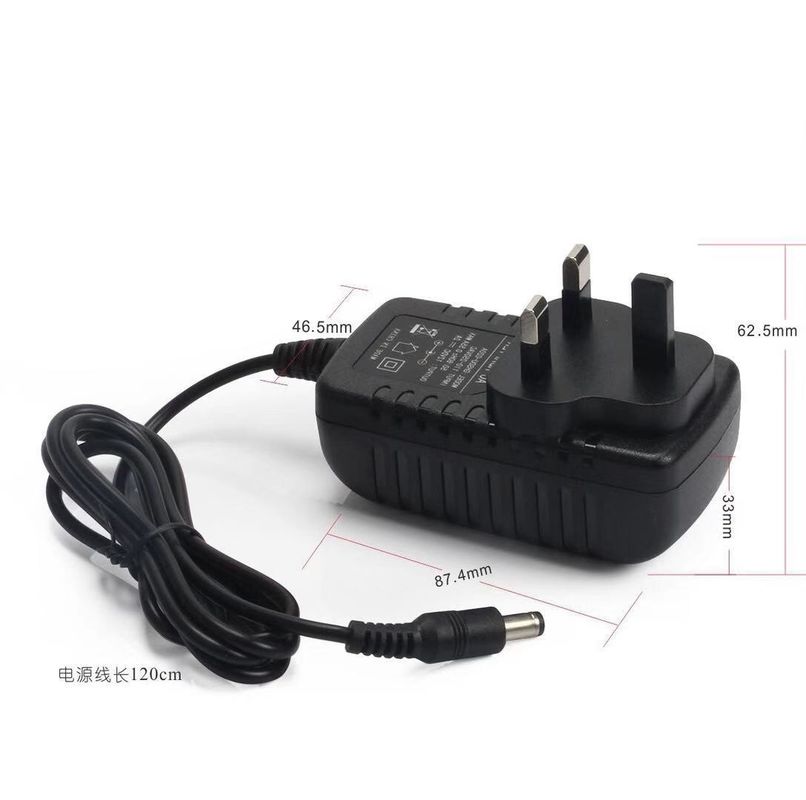 英国 3pin 規制 AC DC アダプター 12v 3a SMPS 1a 1.5a 2A 2.5a
