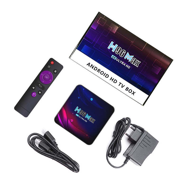 スマート アンドロイド 11 アムロジック S905X4 TV ボックス H96 プロ 4k 4G 64G 8K AV1 HDR デュアル Wifi