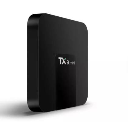 TX3 小型スマート OTT アンドロイド TV ボックス HD 4K Wifi アムロジック 1G 8G H.265 2.4G 5G