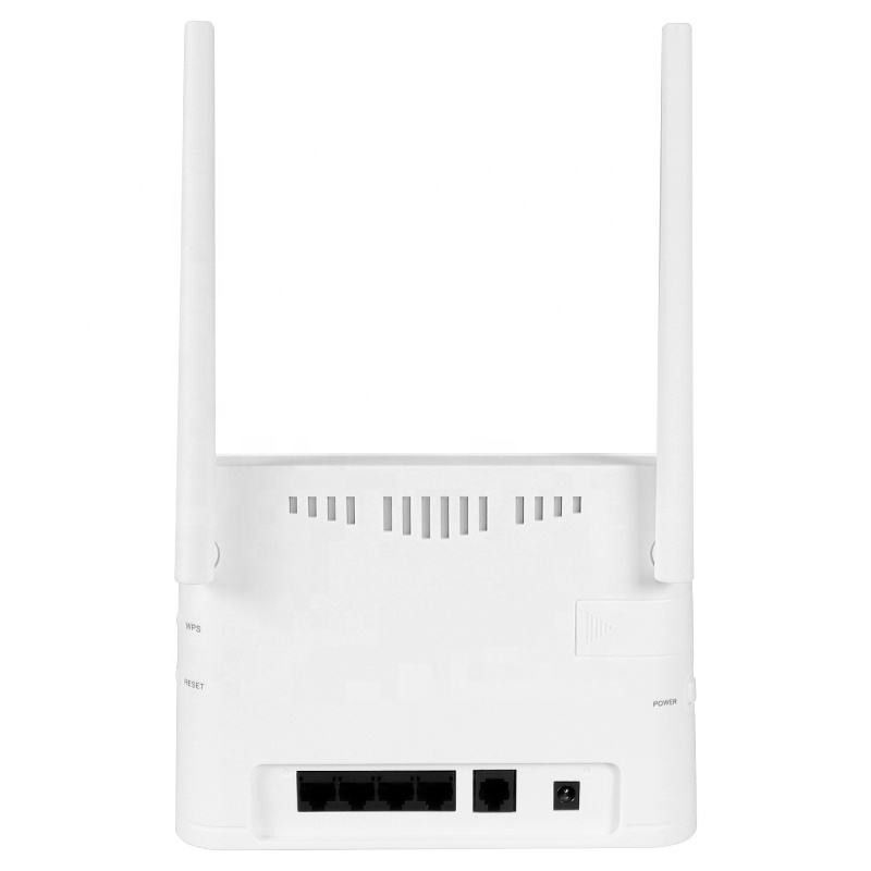 ホットスポット LTE CPE Wifi 光ファイバー モデム ルーター ワイヤレス モデム Sim カード 300Mbps 付き