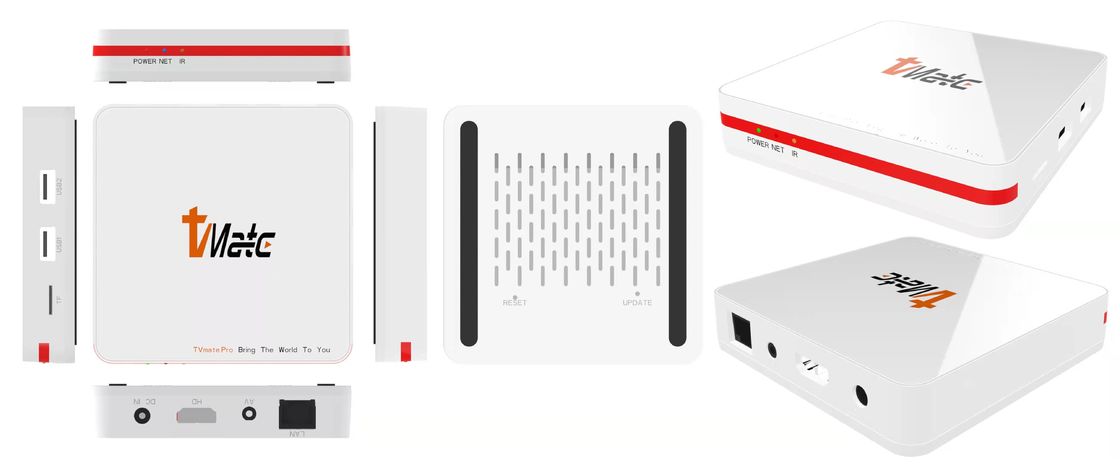 TV箱のアンドロイド9.0 Allwinner H616を流す64GBクォードの中心のスマートなインターネット