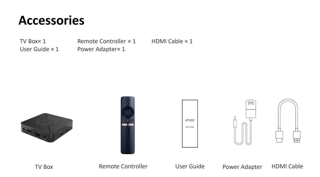 Google TV箱4K OTT箱のアンドロイドの10.0のインターネットTV箱HD H.265 4K